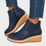 Orthopaedic Leather Ankle Boots