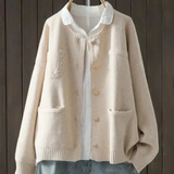 Marjo – taskullinen neuletakki