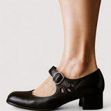 Clara - Elegant Synthetic Leather Pumps