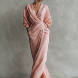 Julianna | Minimalist Wrap Maxi Dress