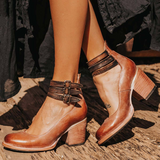 Ginevra - Multi-Strap Heels with Chunky Sole