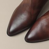 Camila - Luxury Ankle Boots with Low Heel