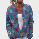 Rata - Autumn Floral Cardigan