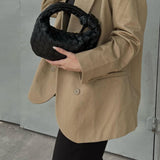 Marigold Braided Mini Handle Bag