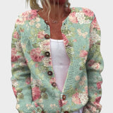 Miriama - Autumn Floral Cardigan