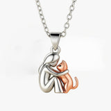 Cat Hug Necklace