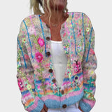 Teresa - Autumn Floral Cardigan