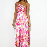 Eliza - One-Shoulder Midi Dress