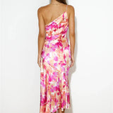 Eliza - One-Shoulder Midi Dress