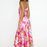 Eliza - One-Shoulder Midi Dress