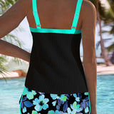 Laluna® | Two-Piece Elegant Tankini Set