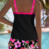 Laluna® | Two-Piece Elegant Tankini Set