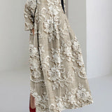 Avery - Elegant Printed Maxi Dress