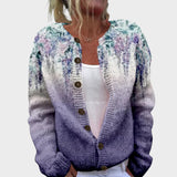 Kowhai - Autumn Floral Cardigan