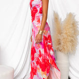 Kacie - Pleated Summer Maxi Dress