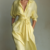 Inna - Maxi Shirt Dress