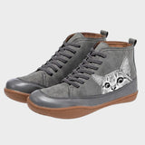 Kitty - Leather Boots for Cat Lovers