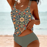 Laluna® | Summer Tankini with Print