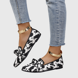 Mara - Comfortable Dalmatian Print Loafers