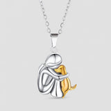 Dog Hug - Necklace