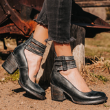 Ginevra - Multi-Strap Heels with Chunky Sole