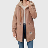 Phoebe - Stylish Fleece Coat