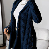 Sara - Fluffy Hooded Coat