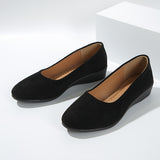 Sela - Comfortable Wedge-Heel Ballet Flats