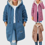 Phoebe - Stylish Fleece Coat