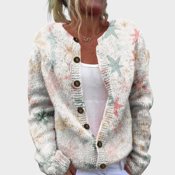 Hazel - Autumn Floral Cardigan