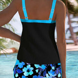 Laluna® | Two-Piece Elegant Tankini Set