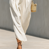 Jada | Lapel Waist Maxi Dress