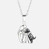Dog Hug - Necklace
