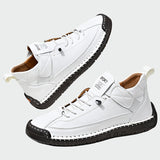 Short-Shaft Orthopaedic Leather Boots
