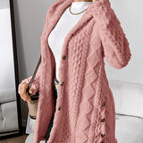 Sara - Fluffy Hooded Coat