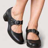 Clara - Elegant Synthetic Leather Pumps
