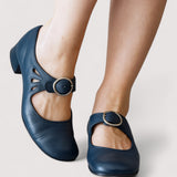 Clara - Elegant Synthetic Leather Pumps