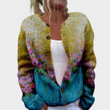 Anika - Autumn Floral Cardigan