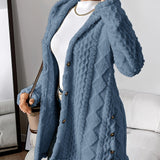 Sara - Fluffy Hooded Coat