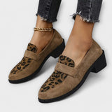 Carla - Elegant Women's Shoes with Leopard Print