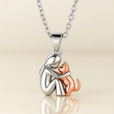 Cat Hug Necklace