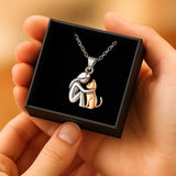 Cat Hug Necklace