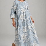 Avery - Elegant Printed Maxi Dress