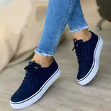 Xana - Lace-Up Trainers for Women