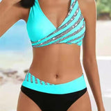 Mona - Printed Bikini in Warm Tones