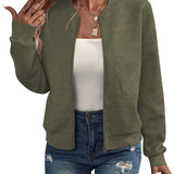 Dora - Structured Bomber Jacket