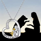 Dog Hug Necklace