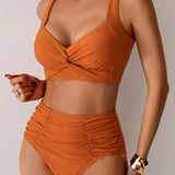 Laluna® | High-Waisted Summer Bikini Set