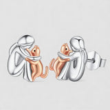 Cat Hug Earrings