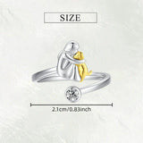 Dog Hug Ring